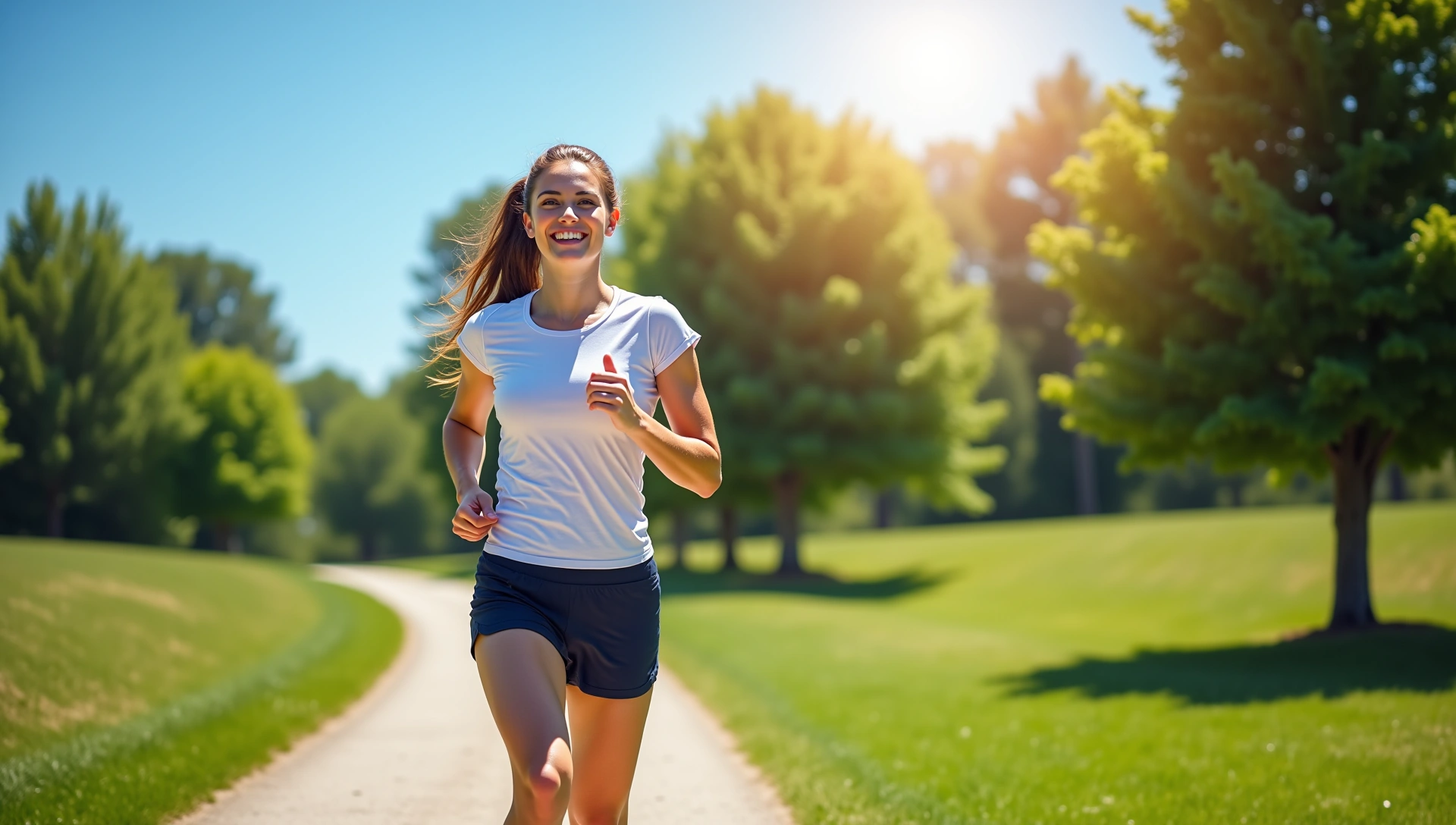 Healthy lifestyle outdoor activities for natural well-being